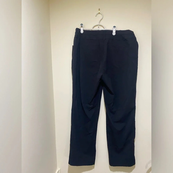 Pennington’s women’s Plus Size Savy Black stretchy office flare pants size 18 - Picture 3 of 11